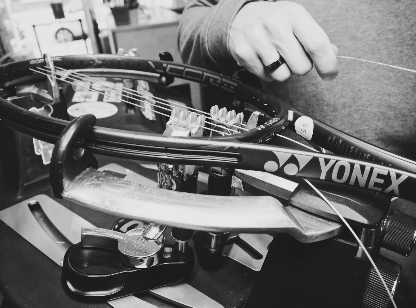 Tennis stringing Mile End